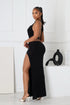 Starfish Cutout One Shoulder Maxi Dress